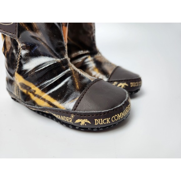 Kids Duck Commander Camo Boots Infant Size 5 Muddy Water Hunting Shoes - Picture 4 of 6